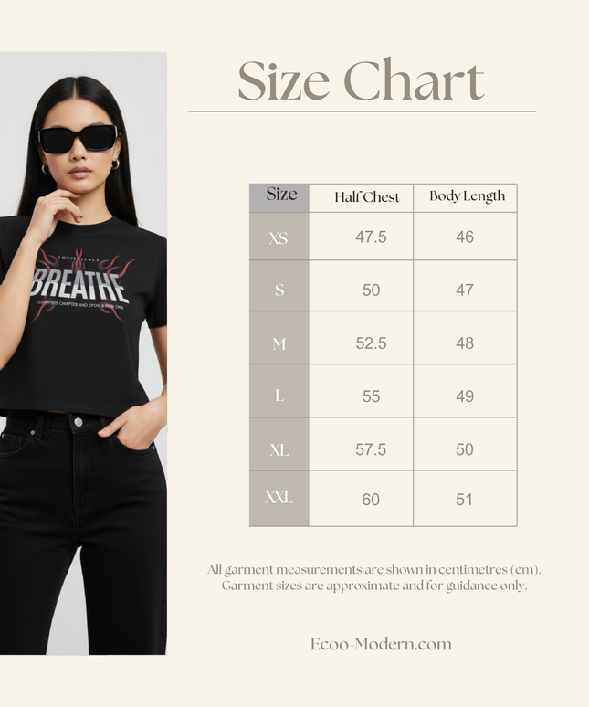 "BREATHE"   Boxy Oversized Fit, Heavy Weight, 240 GSM