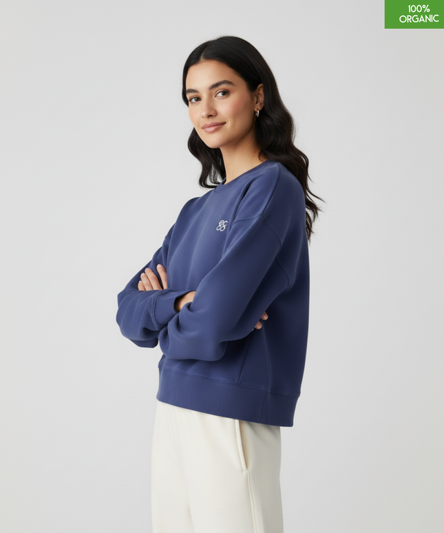 The women's crew neck sweatshirt | Dusk | Medium fit | 300gsm