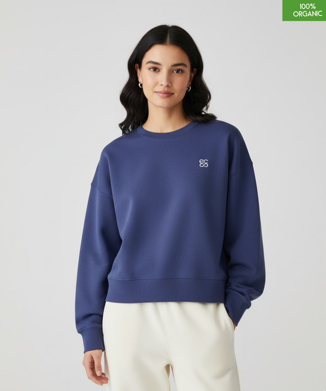 The women's crew neck sweatshirt | Dusk | Medium fit | 300gsm