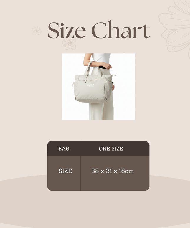 Oversized tote  | Natural Stone|  Made from  100% Recycled polyester | Lightweight fabric