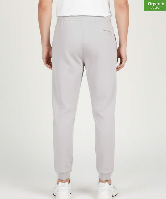 The iconic  jogger pants | Organic cotton |  Cool Heather Grey  l  350gsm