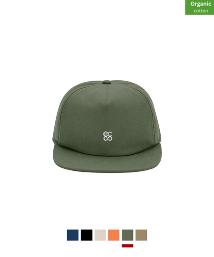 Beechfield Organic cotton unstructured 5-panel cap