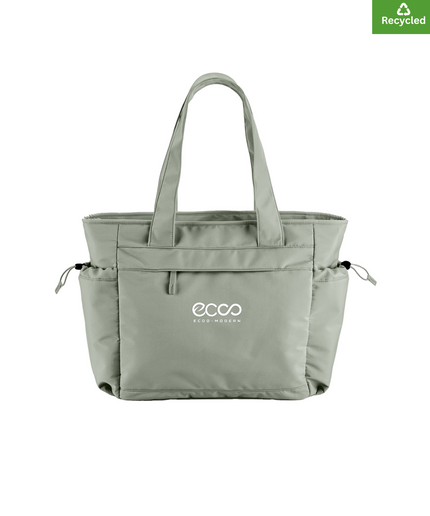 Oversized tote Bag  | Fresh Green |  Made from  100% Recycled polyester | Lightweight fabric