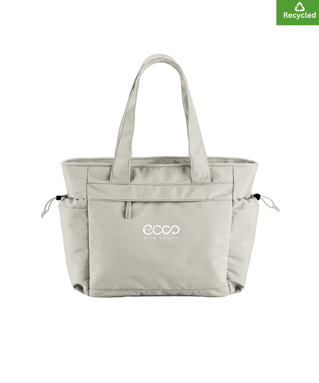 Oversized tote  | Natural Stone|  Made from  100% Recycled polyester | Lightweight fabric