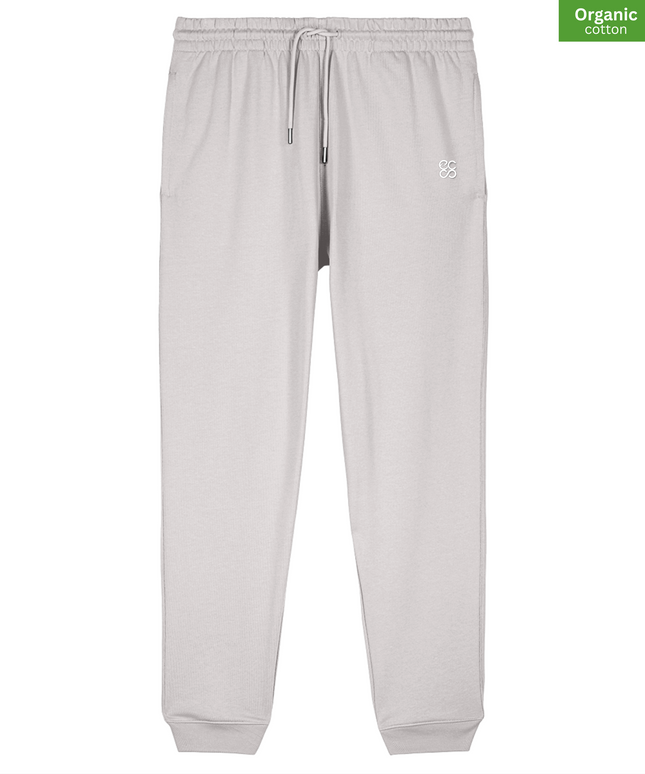 The iconic  jogger pants | Organic cotton |  Cool Heather Grey  l  350gsm