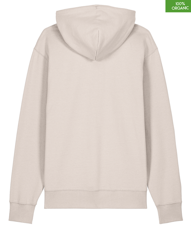 Organic Cotton Hoodie | Eco-Heather | Relaxed Medium Fit.