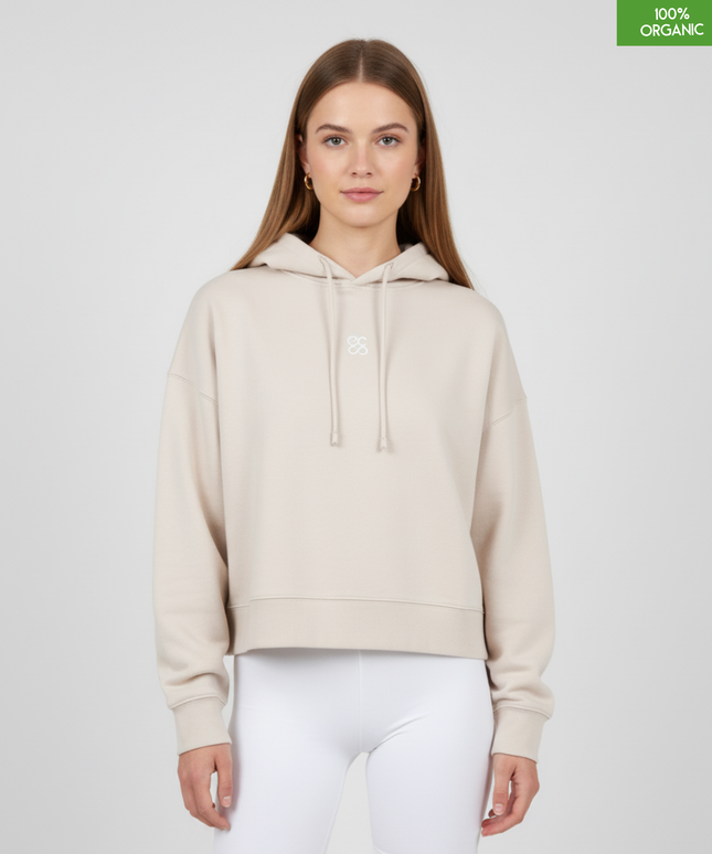 Organic cotton Hoodie sweatshirt | Colour: ECO-Heather | Medium fit