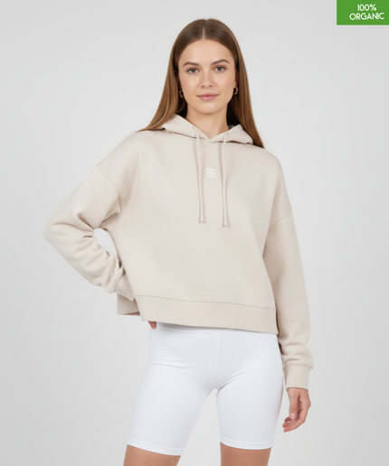 Organic cotton Hoodie sweatshirt | Colour: ECO-Heather | Medium fit