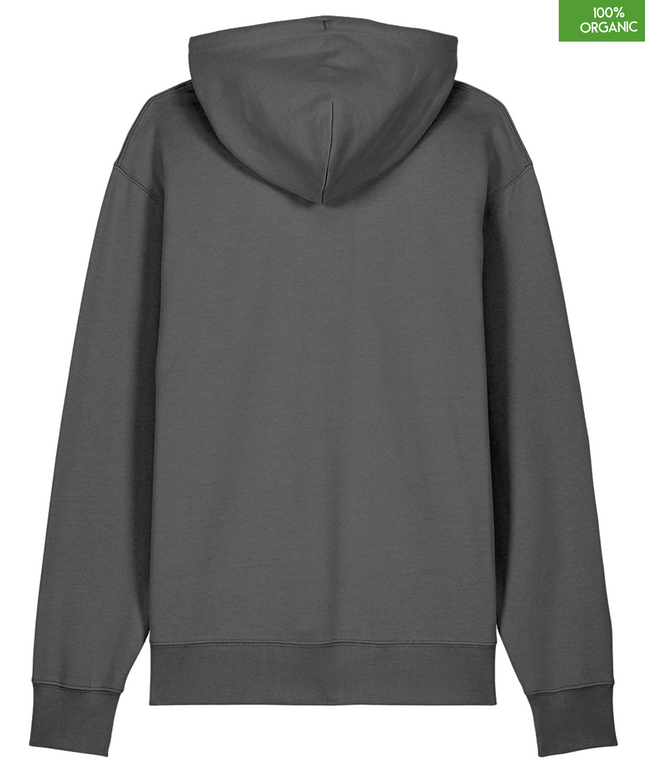 Organic Cotton Hoodie | Anthracite | Relaxed Medium Fit.