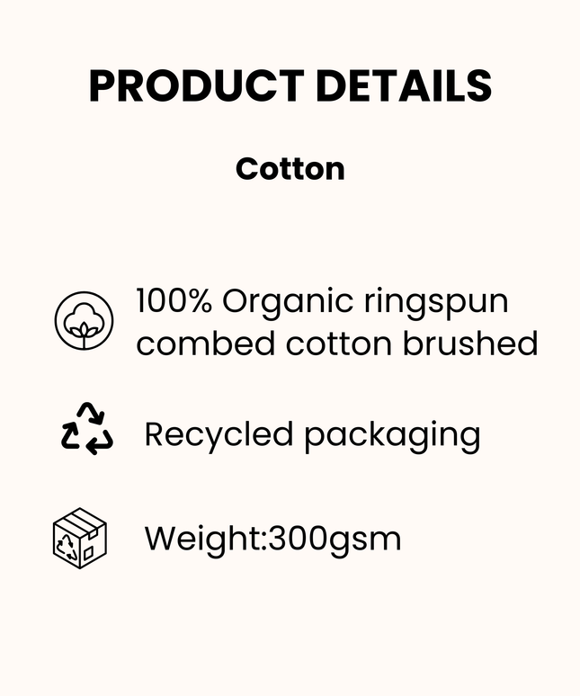 Organic Cotton Hoodie | Stargazer | Relaxed Medium Fit.