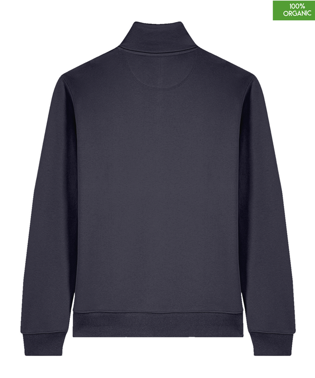 The quarter zip sweatshirt | French Navy | Medium Fit | 280gsm