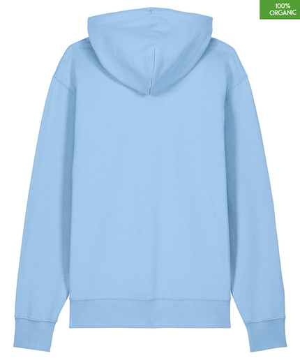 Organic Cotton Hoodie | Blue Soul | Relaxed Medium Fit.