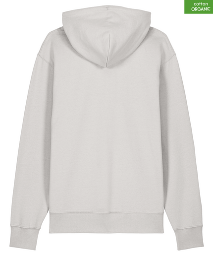Organic Cotton Hoodie | Off White | Relaxed Medium Fit.