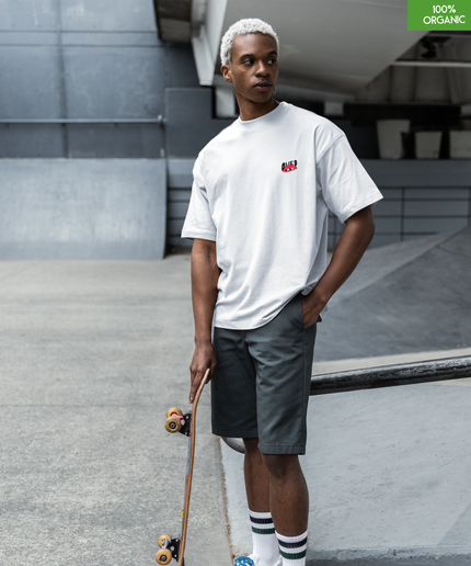 “Overthinking” Oversized Graphic T-Shirt — Playful Mental Health Design