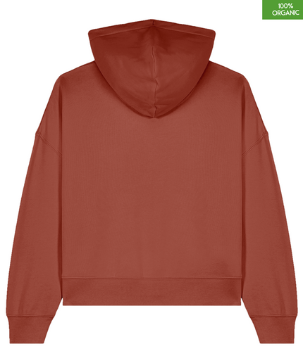 Organic cotton Hoodie  | Heritage Brown | Medium fit