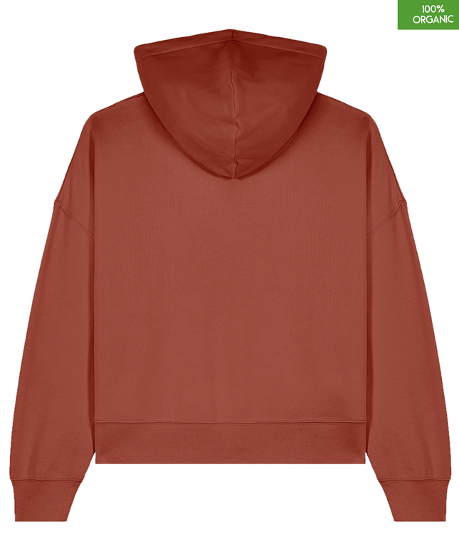 Organic cotton Hoodie  | Heritage Brown | Medium fit