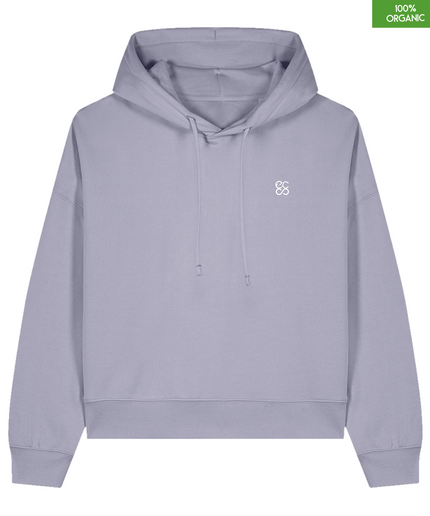 Organic cotton Hoodie  | Lavender | Medium fit