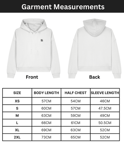 Organic cotton Hoodie  | White | Medium fit