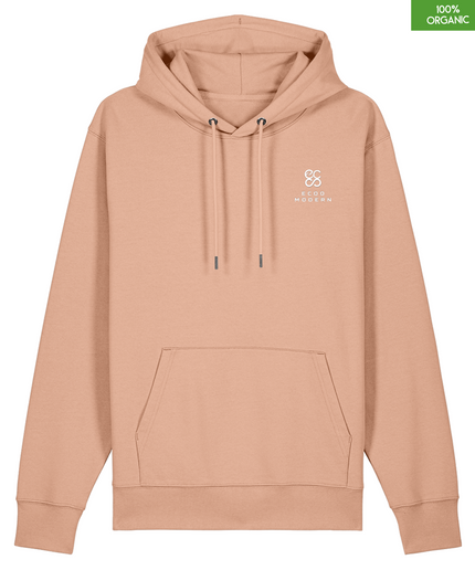 Organic Cotton Hoodie | Fraiche Peche | Relaxed Medium Fit.