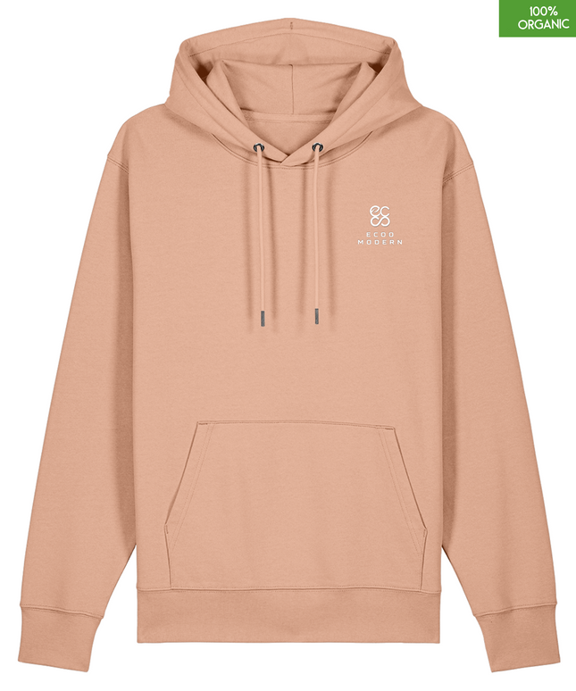 Organic Cotton Hoodie | Fraiche Peche | Relaxed Medium Fit.