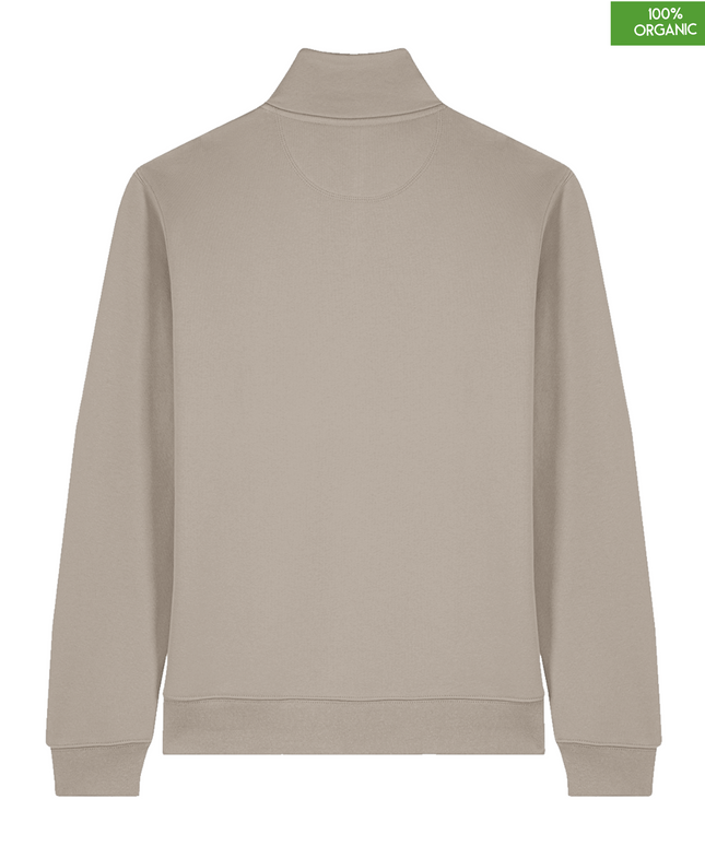 The quarter zip sweatshirt | Desert Dust | Medium Fit | 280gsm