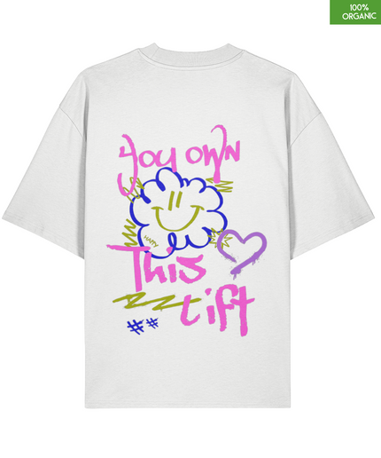 “You Own This Life” Graffiti-Style Oversized T-Shirt