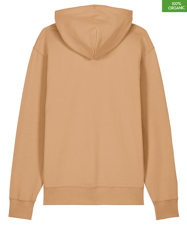 Organic Cotton Hoodie | Latte | Relaxed Medium Fit.
