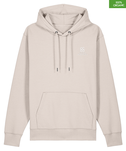 Organic Cotton Hoodie | Eco-Heather | Relaxed Medium Fit.