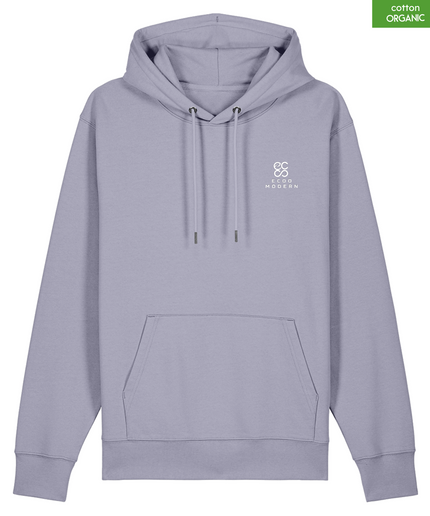 Organic Cotton Hoodie | Lavender | Relaxed Medium Fit.