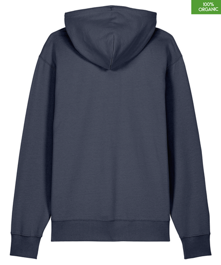 Organic Cotton Hoodie | India Ink Grey | Relaxed Medium Fit.