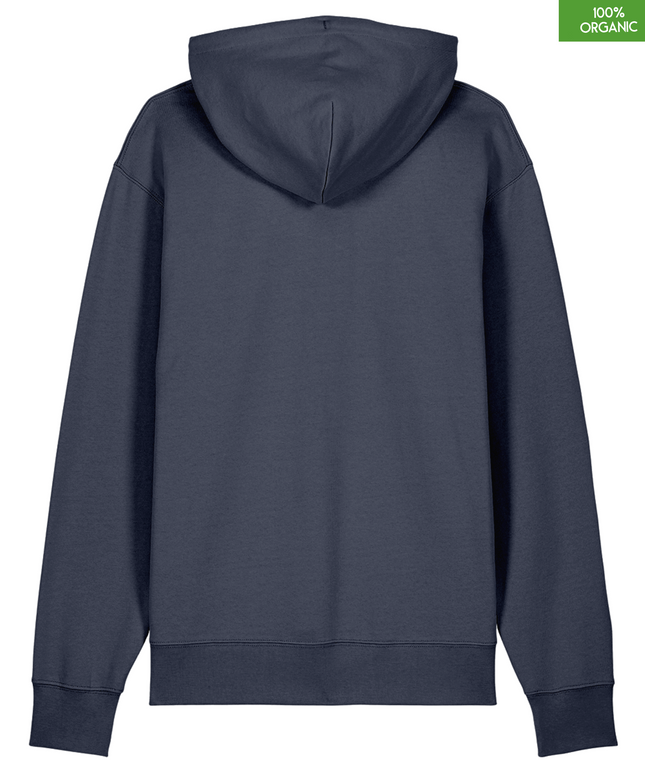 Organic Cotton Hoodie | India Ink Grey | Relaxed Medium Fit.